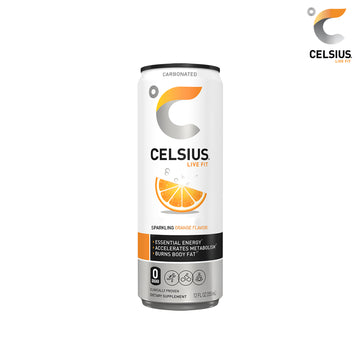 Celsius Fitness Energy Drink Sparkling Orange