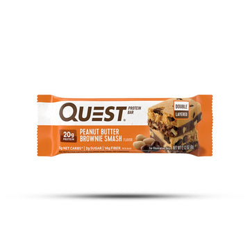 Quest Protein Bar Peanut Butter Brownie Smash